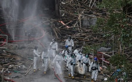 香港特首下令对造成151人死亡的火灾开展独立调查