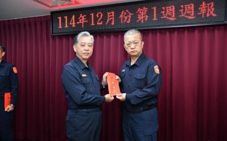 「黑詐毒槍」績效搶下3金1銀　台中警六分局獲封「四邊形戰士」