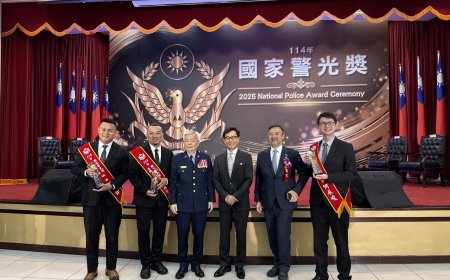 大雅3警獲警光獎！鑑識高手花1年寫程式　開發神器全國警都可用