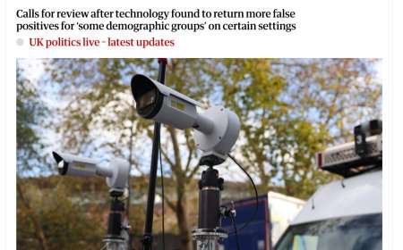 英国拟全面推广 AI 人脸识别系统，但黑人、亚裔“极易”被误报为涉案人员