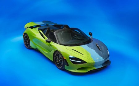 迈凯伦 750S 艺术特别版亮相：首创“色彩分层”涂装，24K 纯金车标