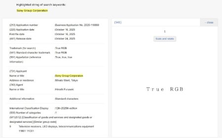 索尼 Bravia 9 II 旗舰 Mini LED 电视曝光：约 15000 控色分区 + 4000 尼特亮度