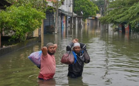 暴雨持续阻碍斯里兰卡在致命飓风后的重建工作