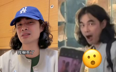 百萬YTR返台「亂入韓星接機現場」　見粉絲包圍差點暈倒：花惹發