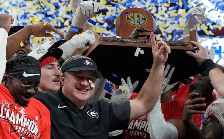 Georgia eyes College Football Playoff first-round bye after dominating Alabama in SEC Championship