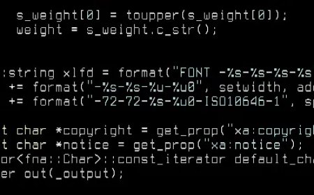 Linux 6.19 将新增控制台字体，进一步适配 HiDPI 高分屏笔记本