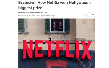 Netflix 收购华纳兄弟内幕公开：派拉蒙三轮主动报价被拒后，就决定入局