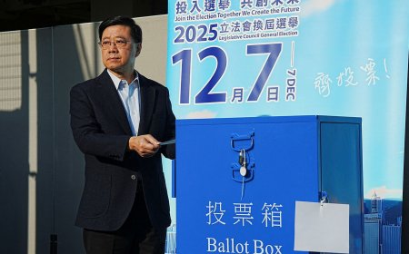 香港立法會選舉展開　特首：守護宏福苑災民的一票