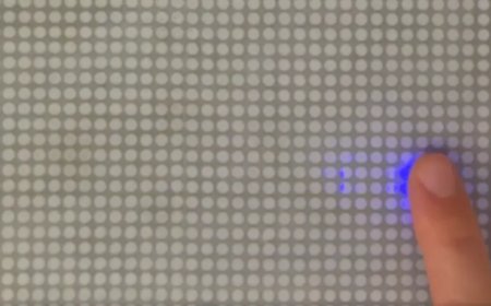 看得见、摸得着，研究人员研发新型光电触觉显示技术