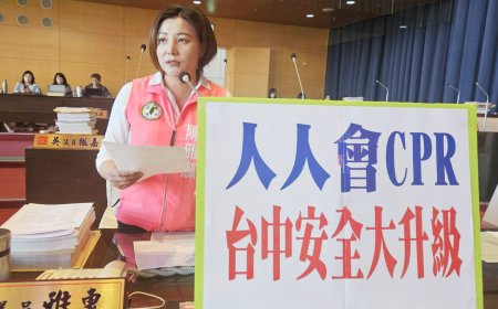 逛建國市場昏迷！攤商CPR救回一命　議員揭台中急救網漏洞