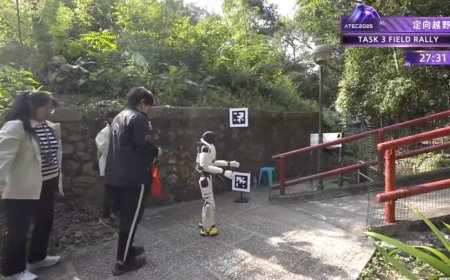 机器人集体到香港户外自主极限挑战，四足比人形强