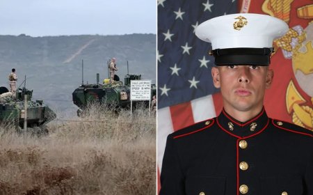 Marine who was killed in vehicle training accident at California base identified