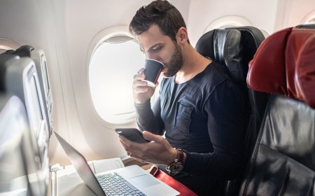 Hot debate about 'nightmare' plane passenger erupts after man brews espresso at 35,000 feet