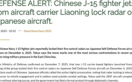 美媒：击退F-15J是中国航母掌握作战能力，向日本施压的标志