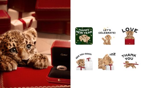 卡地亞小美洲豹總店調皮尋寶　LINE免費下載萌樣貼圖