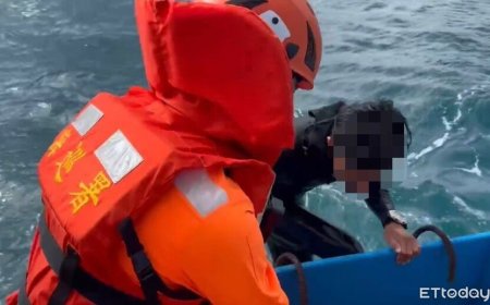 衝浪客被捲外海沒力了！受困海上揮手求救　海巡聯手漁民救人