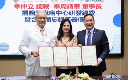 辜仲立夫婦支助治療胰臟癌研究  促成北榮與紐約大學朗格尼醫學中心研究合作