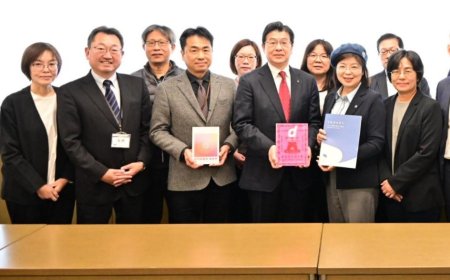 竹縣「日日當好」赴日參展 李安妤秘書長拜會墨田區公所 深化台日文化工藝交流