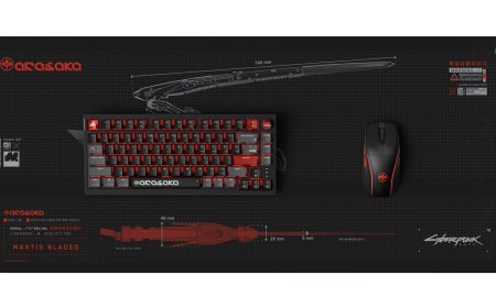 海盗船推出《赛博朋克 2077》荒坂联名版外设，涵盖 K65 PLUS 键盘、M75 鼠标等