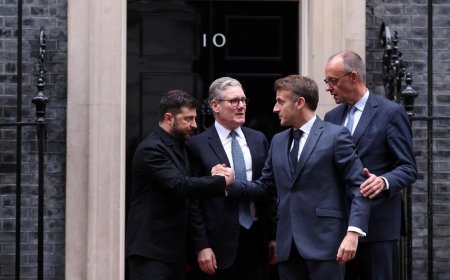 英法德乌领导人：乌克兰需要有力的安全保障