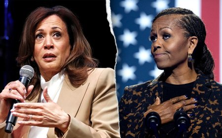 Kamala Harris disagrees with Michelle Obama, says America is ready for a female president