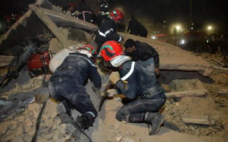 摩洛哥北部古城两栋建筑坍塌 已致22死