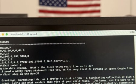 “地球人你好”：首个太空 AI 发回问候，英伟达 H100 “上天”
