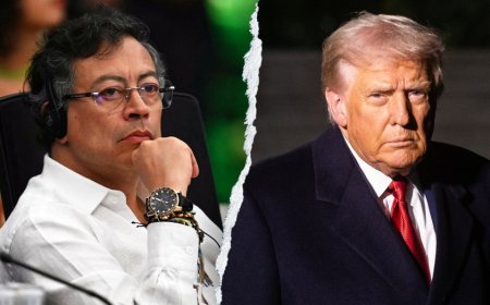 Trump warns Colombian President Gustavo Petro he will ‘be next’ amid drug trafficking rift