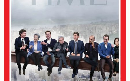 《时代》2025年度人物：AI缔造者重现“摩天楼顶上的午餐”