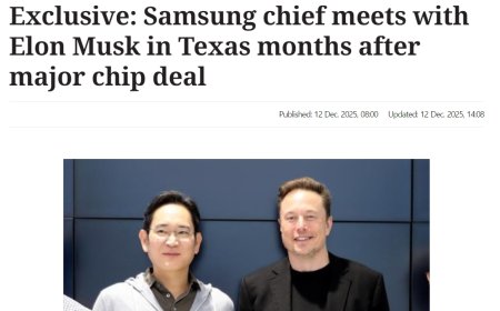 消息称李在镕与马斯克会面：参观三星美国半导体工厂，合作特斯拉下一代芯片