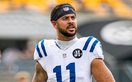 Colts receiver Michael Pittman Jr provides update on security guard he accidentally decked on sideline