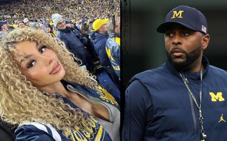 OnlyFans model says fired Michigan coach Sherrone Moore 'slid into' her DMs: 'Wasn't surprised'