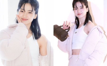 金泰梨新造型美翻！全套Alo短版背心與手拿包超燒　根本運動穿搭範本