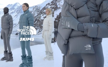 The North Face聯手SKIMS話題聯名在台開賣！極簡色修身機能服一次看