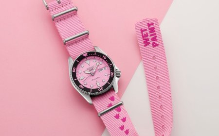 Seiko粉紅錶出現腳印！　粉紅豹搞的鬼