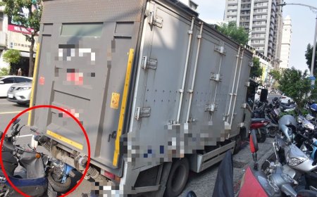 快訊／高雄警抓車手殉職！騎車撞違停貨車身亡　同仁哀痛不捨