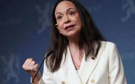 诺贝尔和平奖得主马查多：离开委内瑞拉时担心生命安全