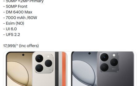 realme 真我 Narzo 90 系列手机规格曝光：天玑 6400 Max 芯片，6.8 英寸 120Hz OLED 屏幕