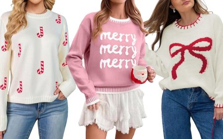 17 Trendy Christmas Sweaters That 'Sleigh' Without Looking Cheesy