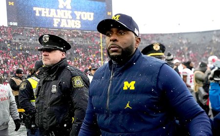 Michigan football staffer who had alleged affair with Sherrone Moore still employed by university