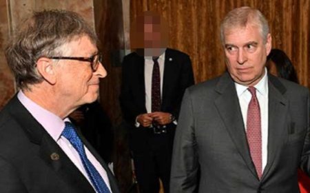 Ex-Prince Andrew appears in photo released by Jeffrey Epstein’s estate, shared by House Democrats