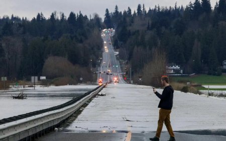 华盛顿州遭遇严重洪灾 特朗普宣布联邦紧急状态