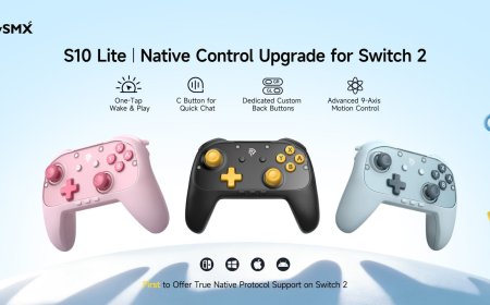 易速马推出 S10 Lite：40 美元入门级任天堂 Switch 2 手柄