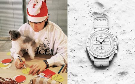 蕭敬騰也是Swatch史努比錶粉絲　俏皮造型包聖誕禮