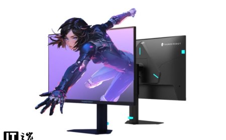 雷神推出 27 英寸 4K 160Hz 双模电竞显示器 JU27F160L，售价 1399 元