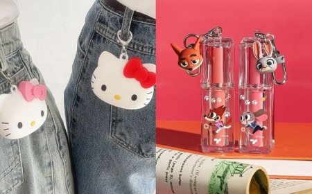 2025年末彩妝聯名懶人包！Kitty大頭香水、《動物方城市2》吊飾可愛爆擊