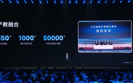 小米集团产教融合合作院校超 350 所，未来 5 年预计培养超 5 万名人才
