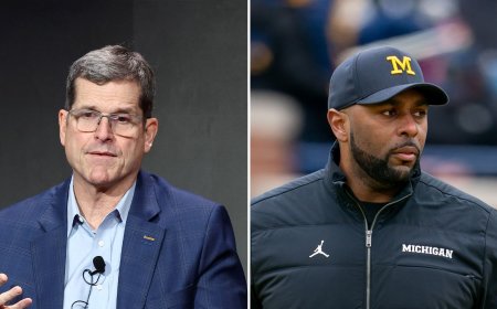 Jim Harbaugh Shares Details of Conversation With Sherrone Moore After Arrest