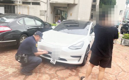 難逃AI法眼！特斯拉掛「真號假牌」、賓士掛「假試車牌」被抓