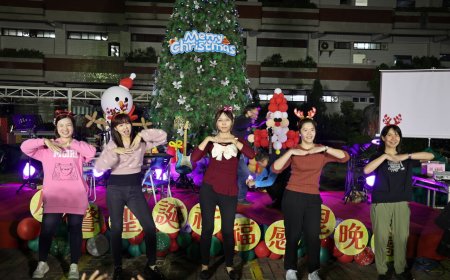 當警察不再只在黑夜裡　屏警聖誕點燈照亮人心